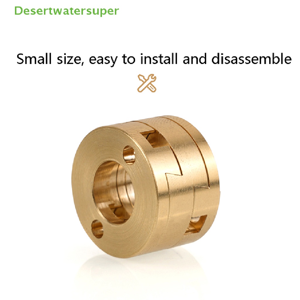 Khớp Nối DSVN T8 Z Trục Tròn Bằng Đồng Thau Cho Máy In 3D VzBoT T8 Z-axis