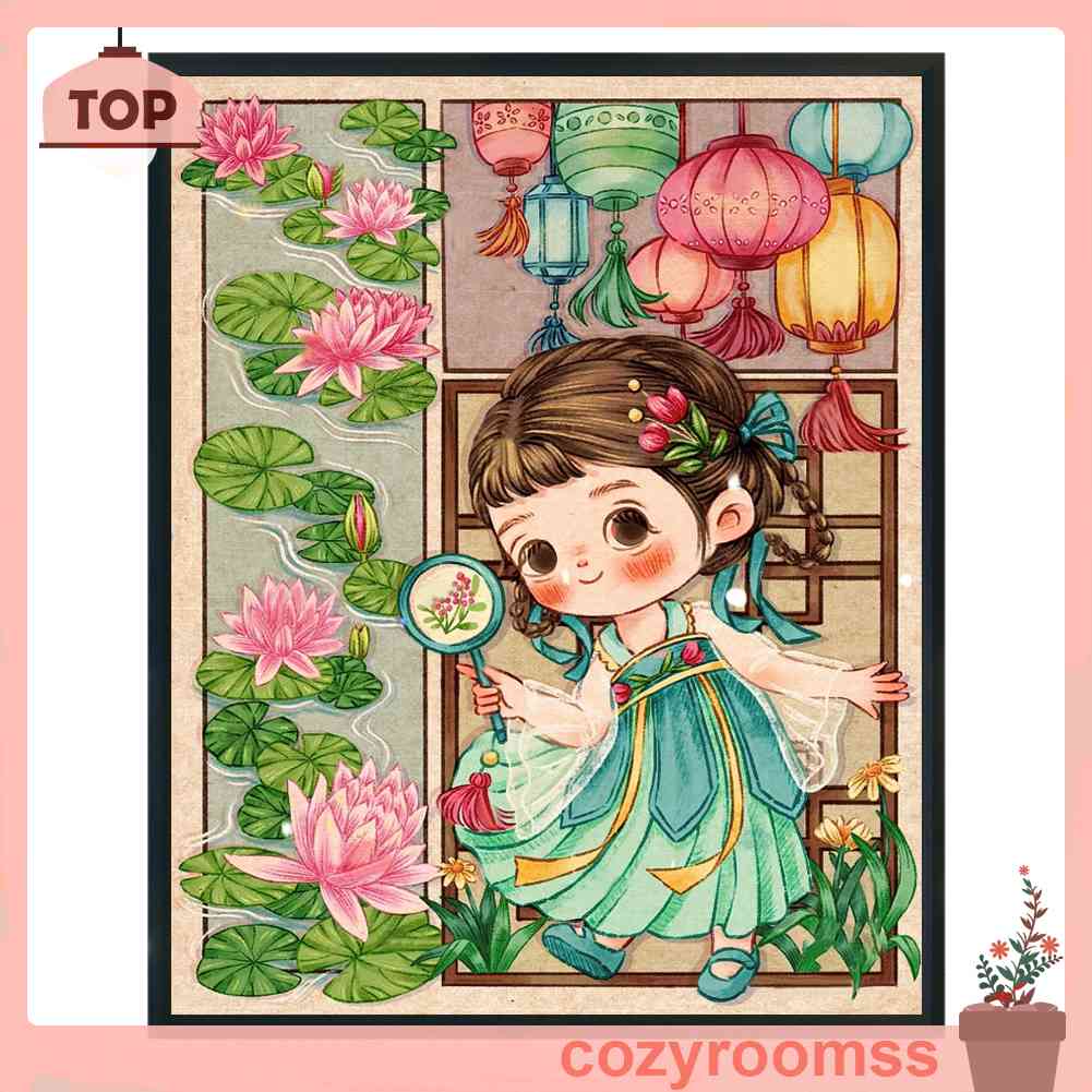 Toàn Bộ Bộ Dụng Cụ Thêu Tranh Chữ Thập 11CT Thân Thiện Với Môi Trường