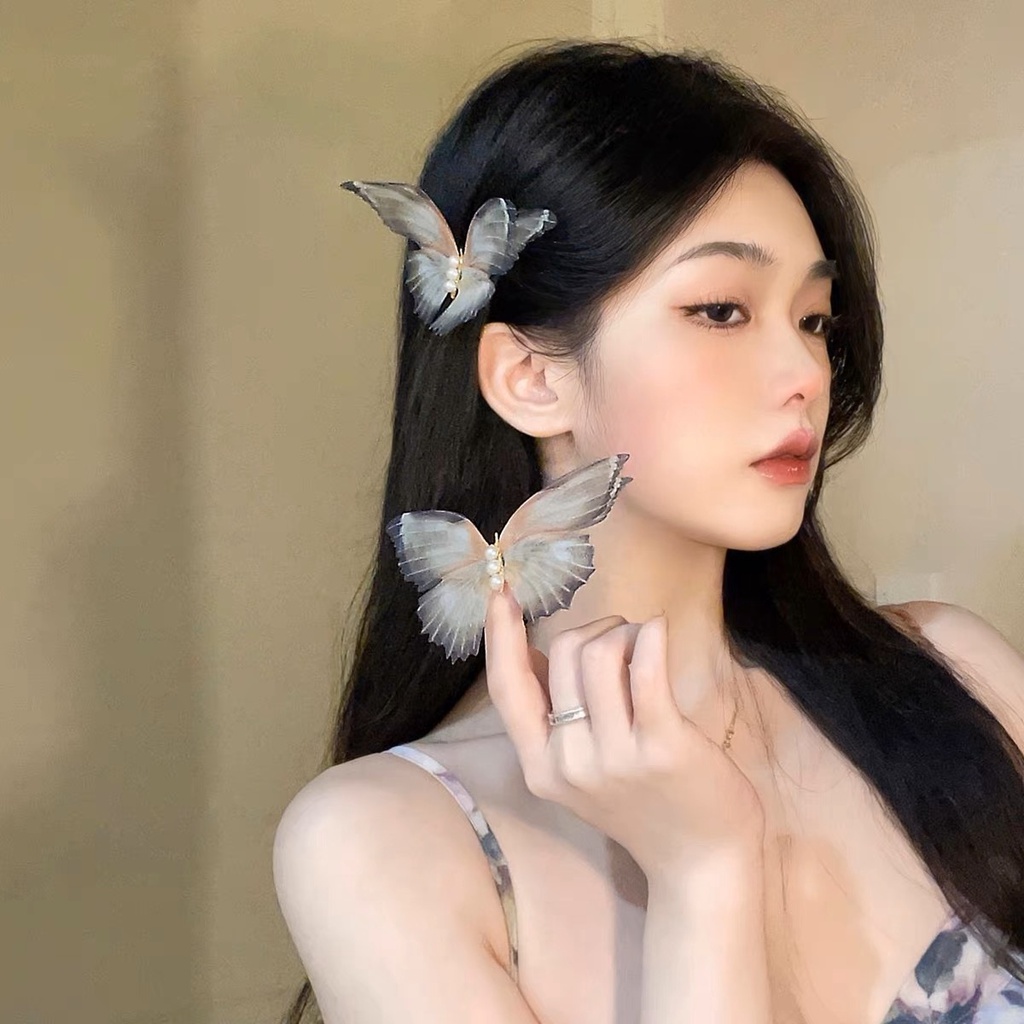 Kẹp Tóc Hình Bướm Nhỏ Xinh Thời Trang Cho Bạn Gái