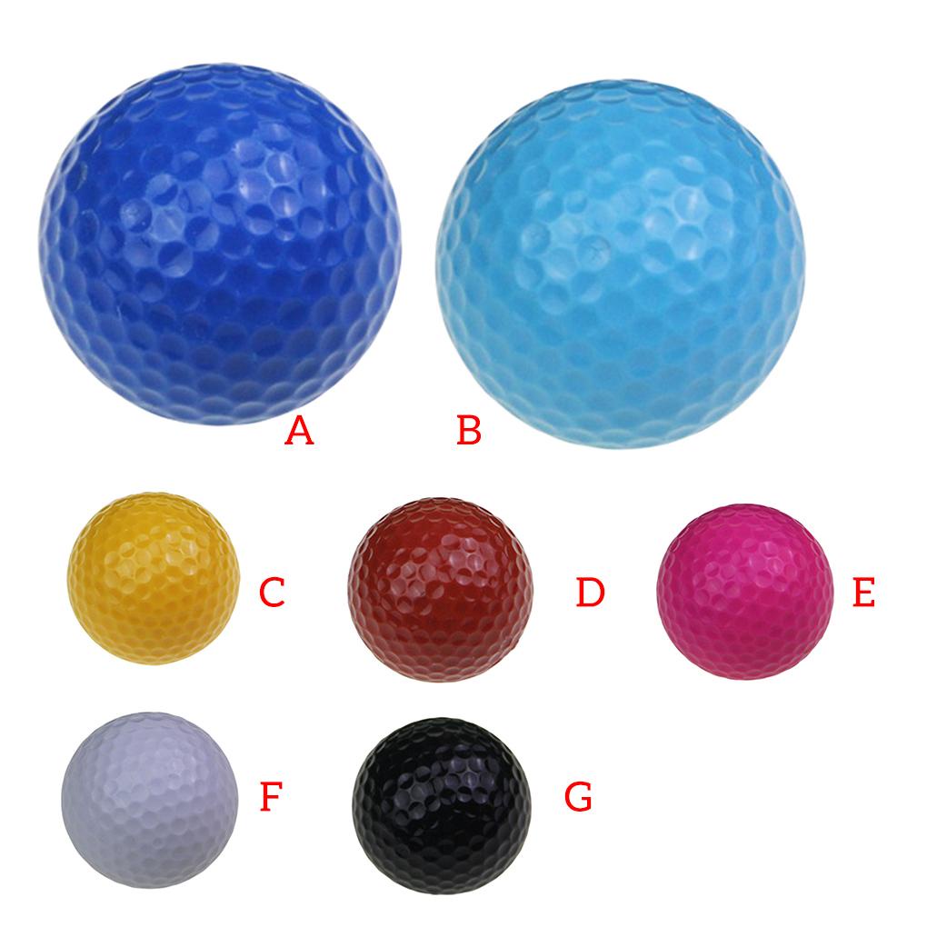 Bộ 1 / 2 / 3 Quả Bóng Golf Nổi Nhiều Màu Sắc Kèm Túi Đựng Tiện Dụng Cho Người Lớn Luyện Tập