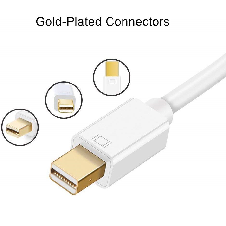 Cáp ChuyểN ĐổI Mini DP Sang HDMI 4K 1080P Cho Macbook / MáY ChiếU / Laptop
