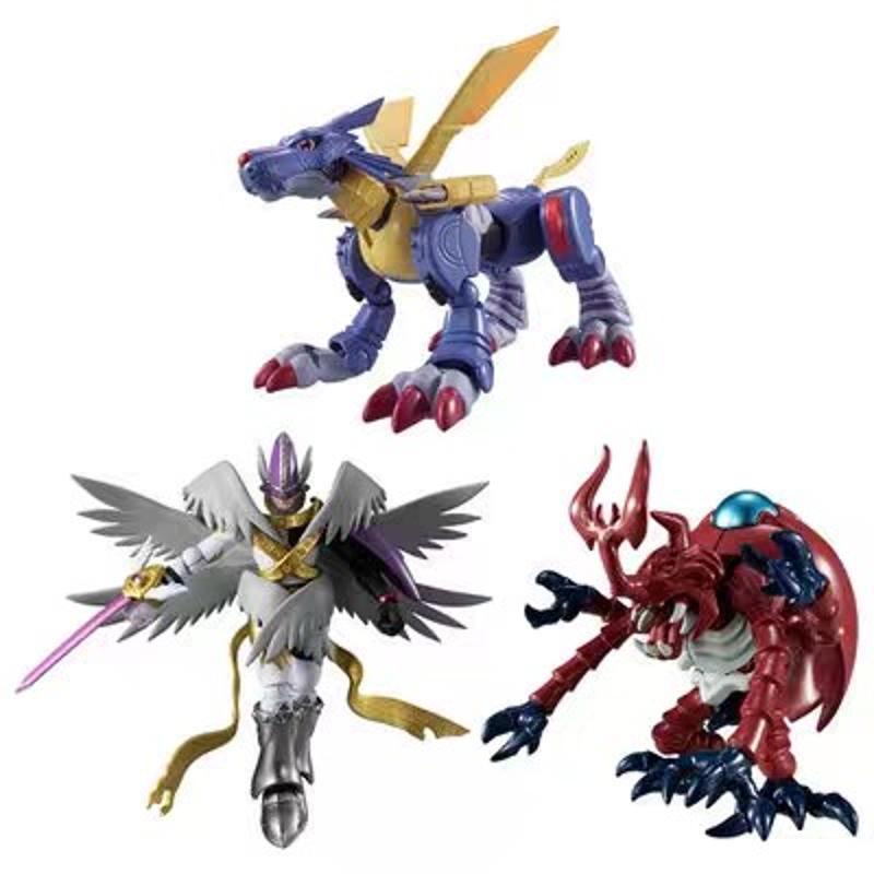 Nhân Vật Bandai SHODO Digimon Palm 1 Battle Tyrannosaurus Heavenly Girl Omega 3 Sacred God Beast 2