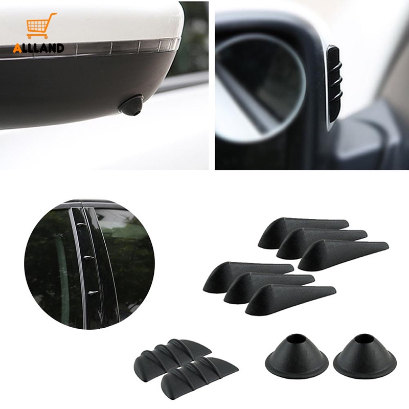 Bộ 10 Miếng Dán Bảo Vệ Xe Hơi Chống Va Chạm / Chống Tiếng Ồn Đa Năng Tiện Dụng