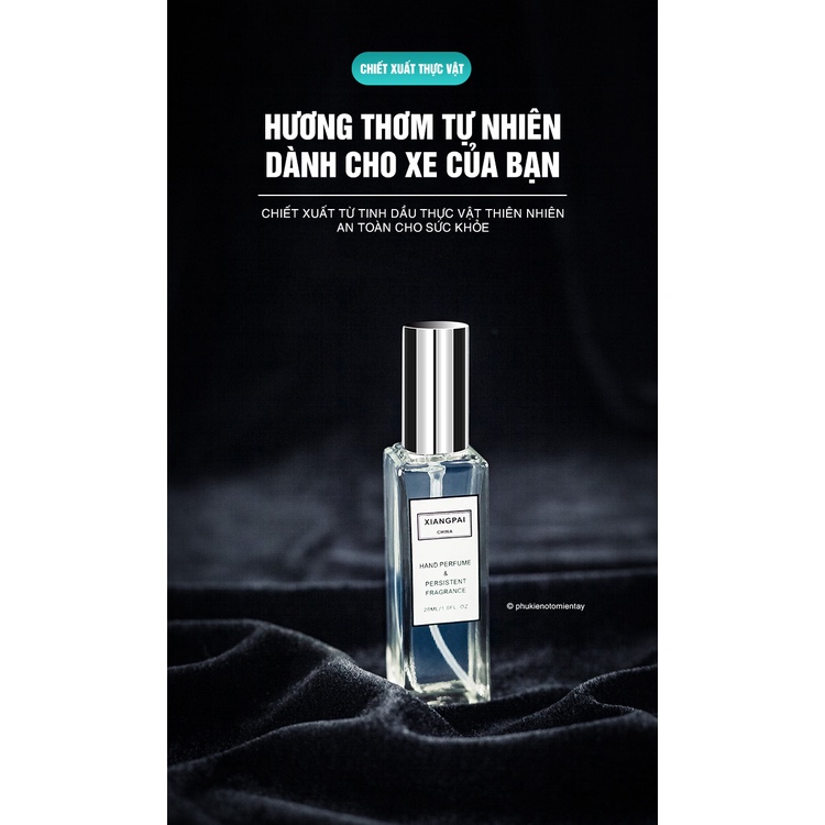 Nước Hoa Ô Tô Phun Xịt Khử Mùi Ô tô XiangPai,  Làm Sạch Không Khí, Hương Thơm Nhanh 20ml 2