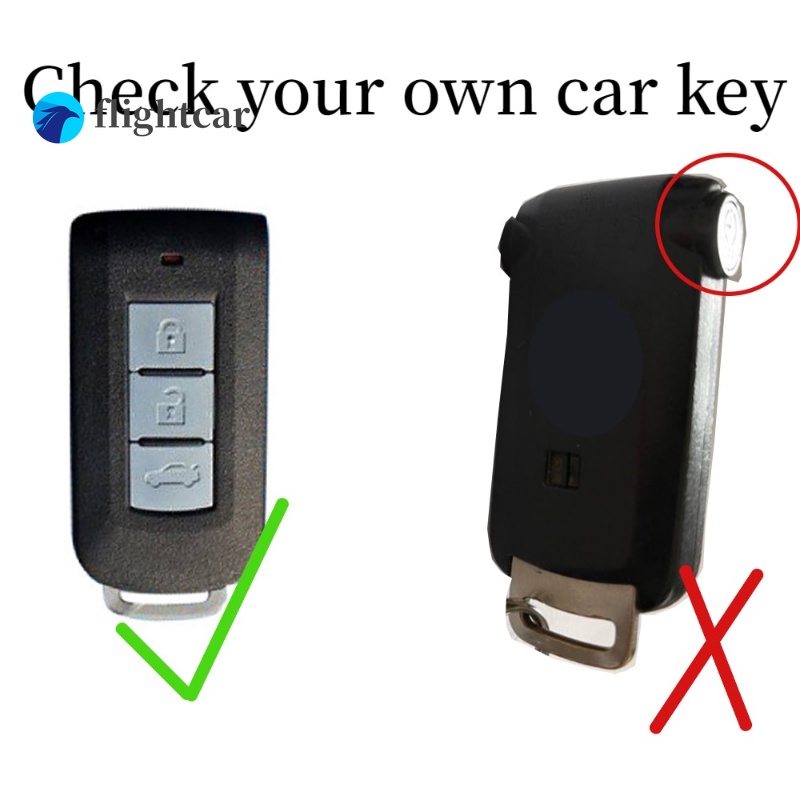 Bao Da Đựng Chìa Khóa Xe Hơi Mitsubishi Outlander 2015 2017 Xpander Triton ASX LANCER Pajero Sport 3 2020G Eclipse Cross L200