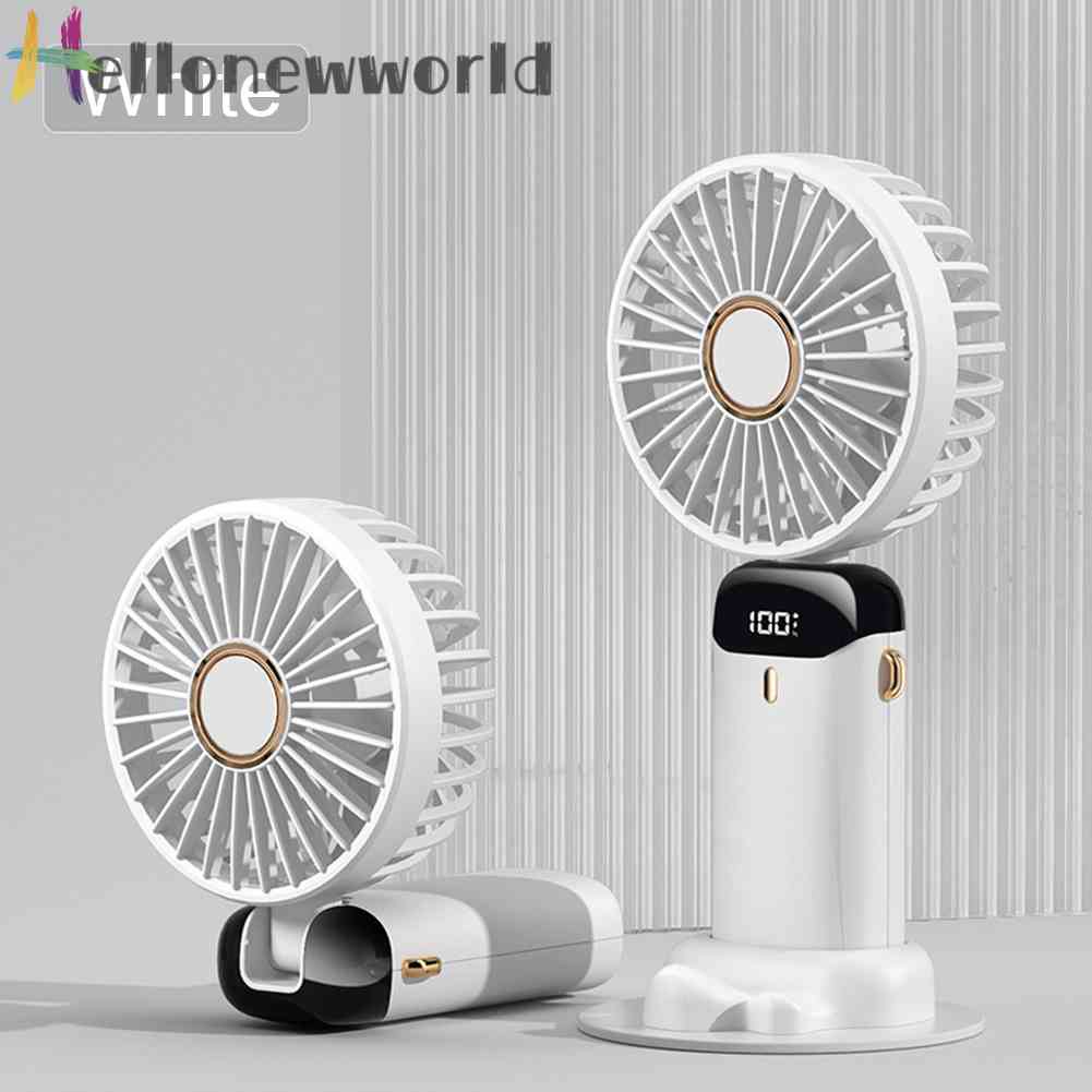 Quạt Làm Mát Mùa Hè Cầm Tay Di Động Có Dây Đeo Cổ Cho Nhà Ở
