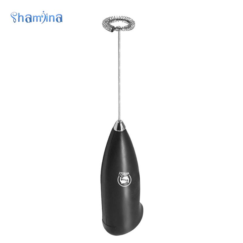 Máy tạo bọt sữa shamjina bằng điện cầm tay mini đánh trứng khuấy cà phê cho hộ gia đình