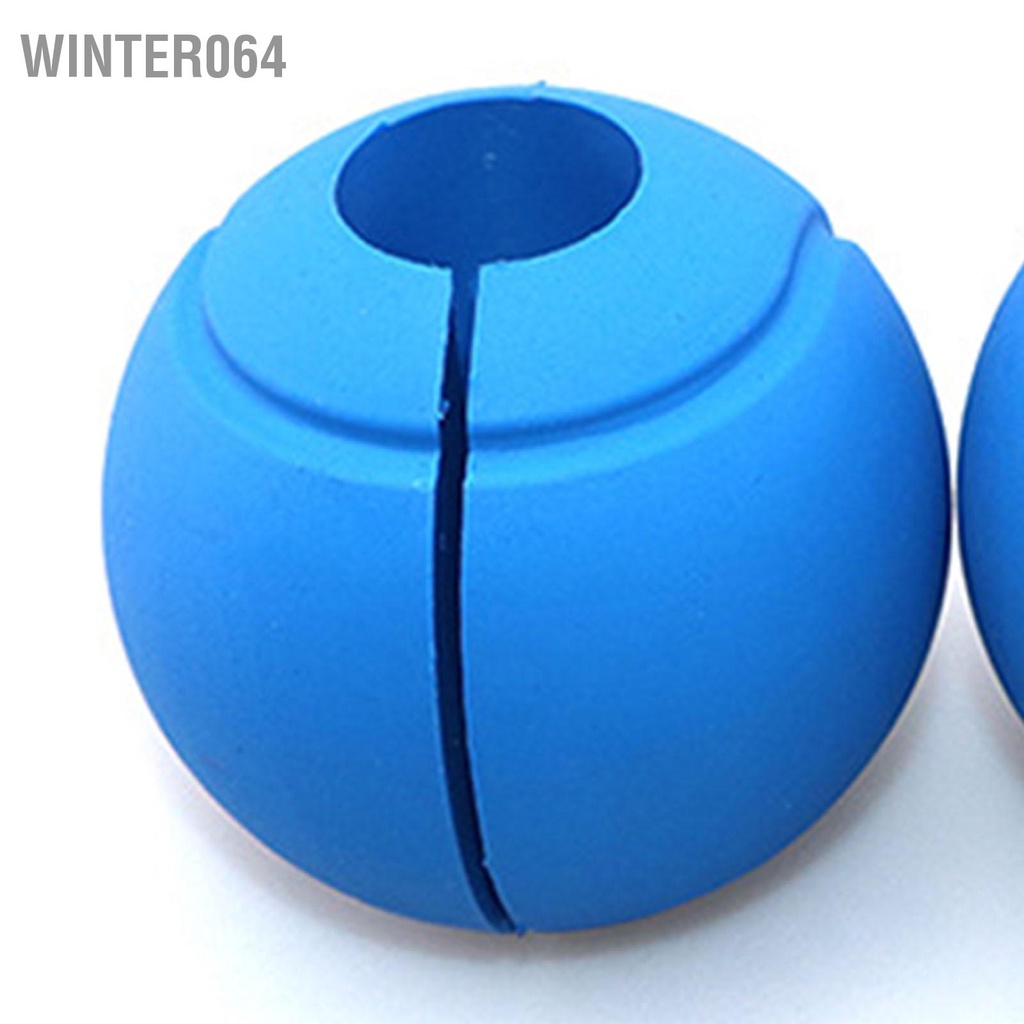 Winter064 2 Quả Tạ Cầm Silicone Dày Barbell Trọng Lượng Thanh Cho 25Mm 28Mm 30Mm Barbells Và