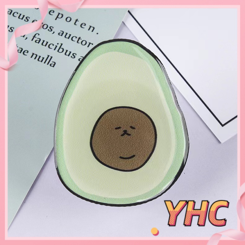 Giá Đỡ Điện Thoại Chất Liệu Epoxy Acrylic Họa Tiết Hoạt Hình Có Thể Gấp Gọn Tiện