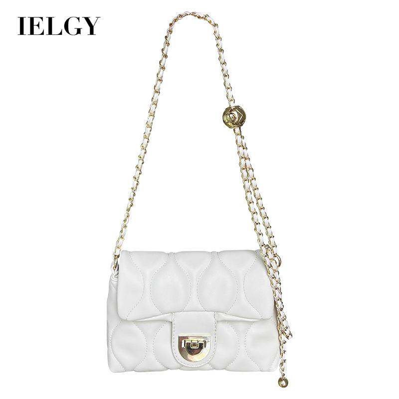 Ielgy Túi Xách Đeo Vai Dây Xích Hình Thoi Thiết Kế Đa Năng Thời Trang Cho Nữ