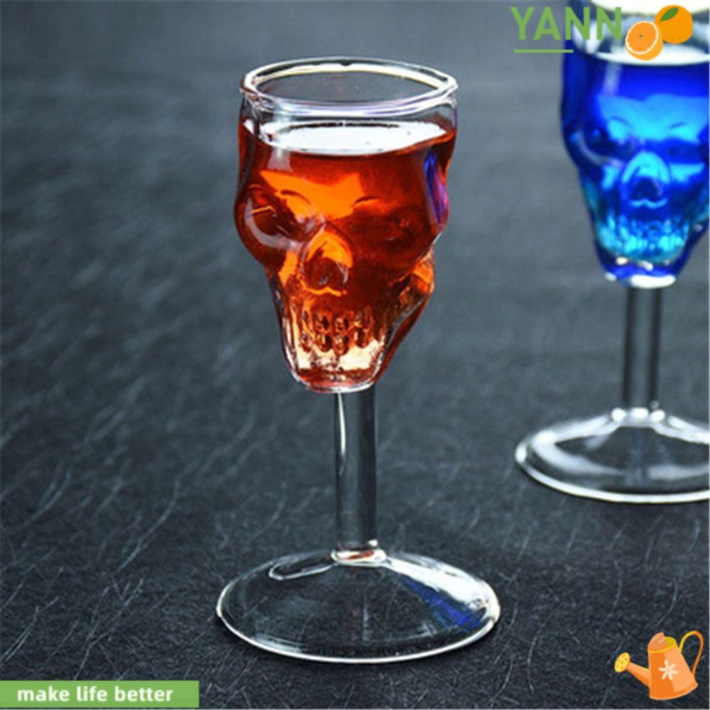 Bình Nước Thủy Tinh Hình Đầu Lâu Sáng Tạo 1 # Dùng Trang Trí Quán Bar / Cocktail