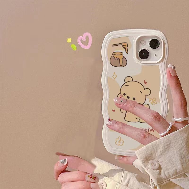 ✅Ốp Điện Thoại Mềm Họa Tiết Cá Heo Viền Lượn Sóng Cho iPhone 14 / 13 11 12xs xr pro max 7 / 8Plus T96V