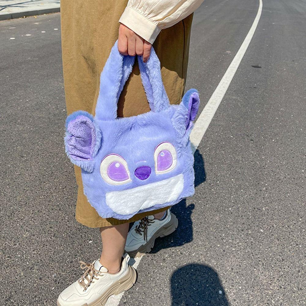 Fallforbeauty Túi Xách Tay Đựng Mỹ Phẩm In Hoạt Hình Gấu Cinnamoroll / Thỏ Melody Kiểu Lolita Nhật Bản Đáng Yêu