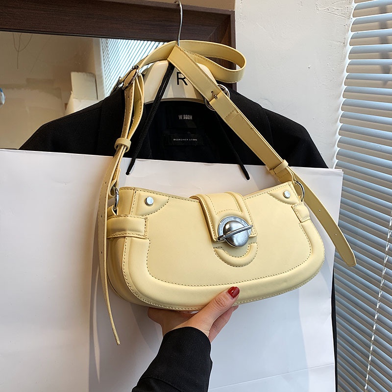 Túi Xách Kẹp Nách Thiết Kế Thời Trang Xuân Hè Cao Cấp Dễ Phối Đồ Cho Nữ