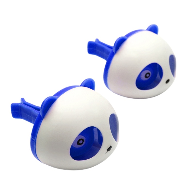 Bộ 2 Kẹp Khuếch Tán Nước Hoa Gắn Điều Hòa Xe Hơi Hình Gấu Trúc Dễ Thương