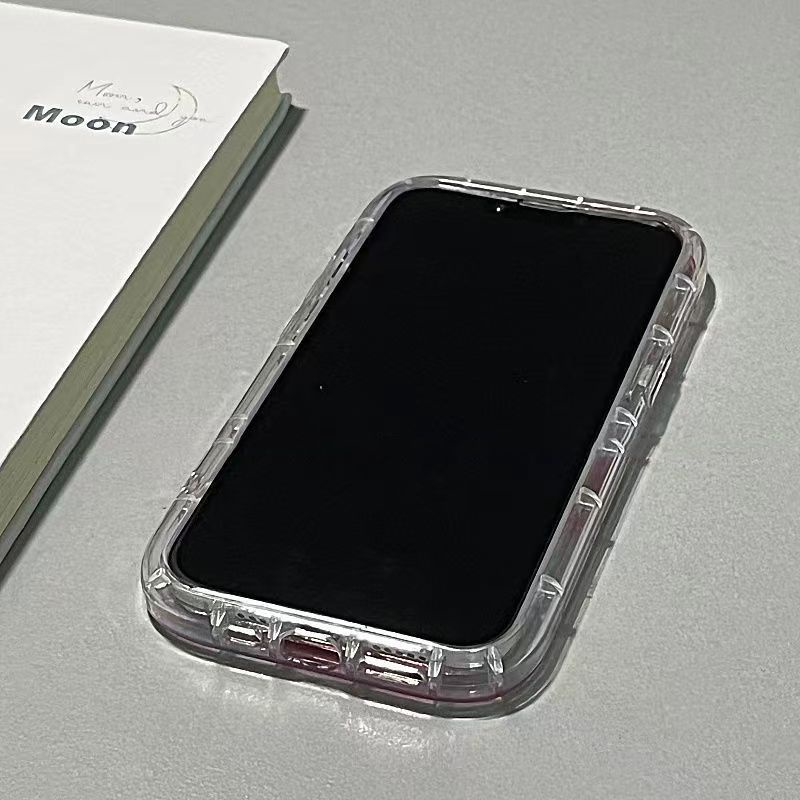 ✅Ốp Điện Thoại Đệm Khí Mềm Họa Tiết Trái Tim Ánh Sáng Tạo Kiểu Mới Cho iPhone 14promax 13 12promax 11 78