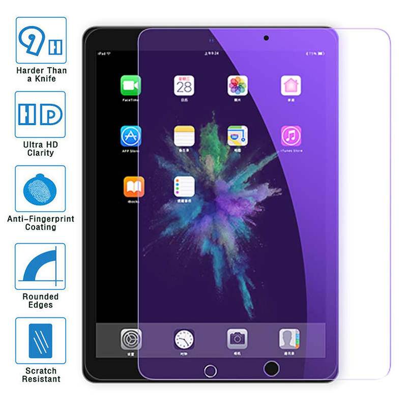 Kính Cường Lực Chống Ánh Sáng Xanh Cho iPad Pro 11 12.9 2015 2017 2018 2020 2021 2022 10 9 8 7 6 5 10.9 10.2 9.7 Air Mini 6 5 4 3 2 10.5 10.9.9 7.9 8.3