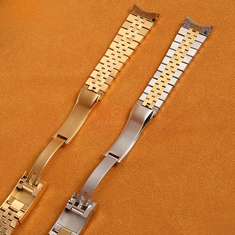 Dây Đồng Hồ Đeo Tay Thời Trang Bằng Thép Không Gỉ 20 21MM Dành Cho Nam ROLEX