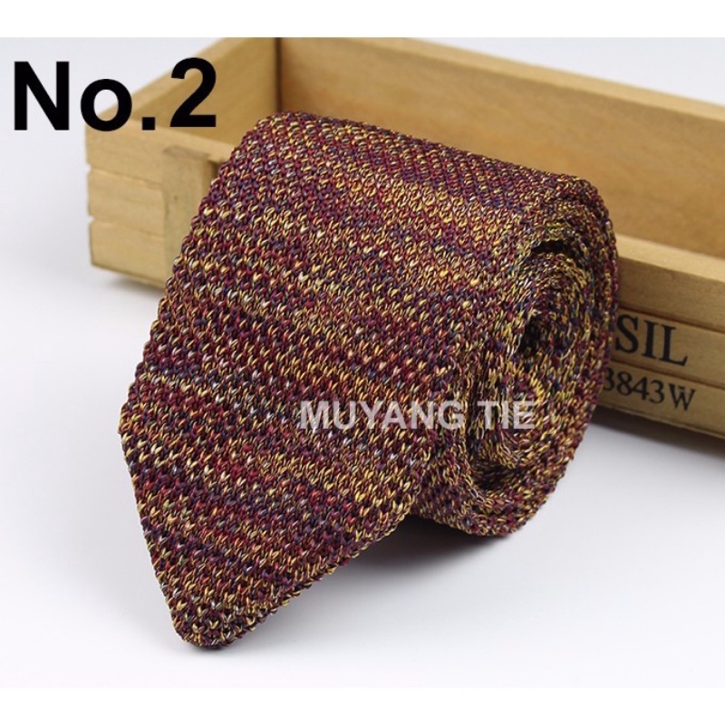 Cà Vạt Dệt Kim 7cm Thời Trang Lịch Lãm Cho Nam