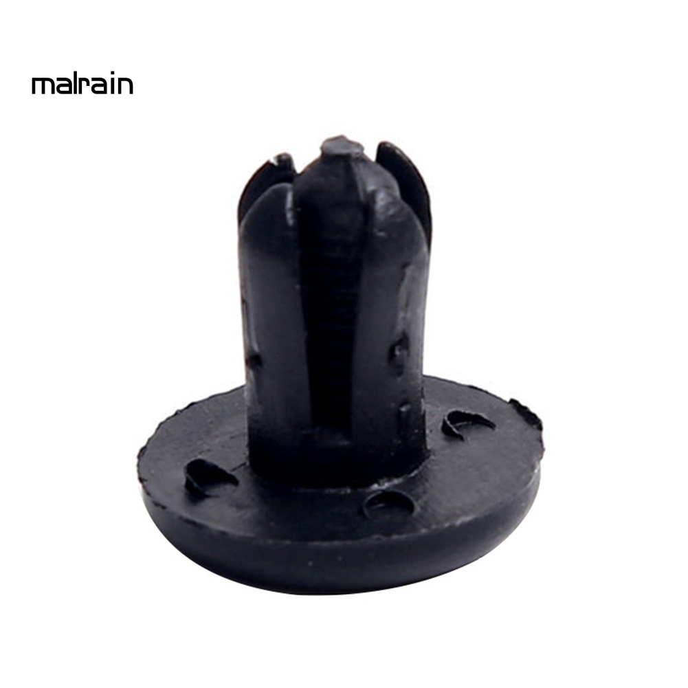 FENDER Bộ 100 Đinh Tán Nhựa 6mm Chuyên Dụng Cho Xe Hơi