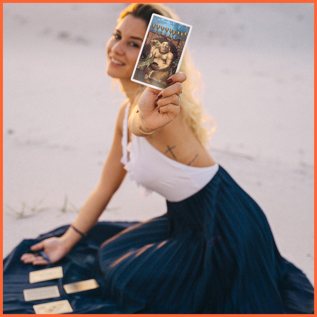 Hộp 105 Lá Bài Tarot The Terra Volatile Tiếng Anh