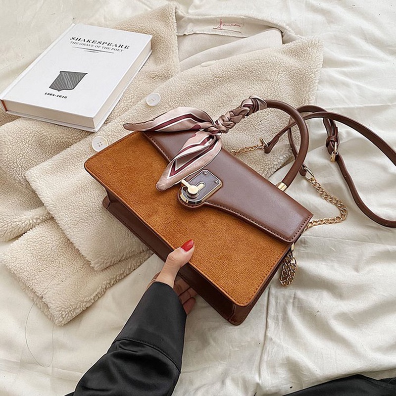 Túi Đeo Vai Bằng Da Cao Cấp Phong Cách Phương Tây Thời Trang Cho Nữ