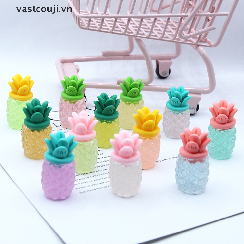 1 Quả Dứa Phát Sáng Dùng Trang Trí Tiểu Cảnh DIY