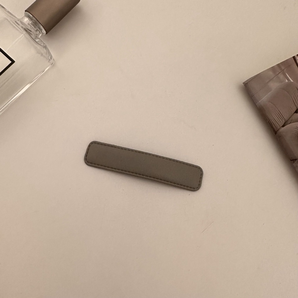 Kẹp Tóc Bằng Da Thiết Kế Đơn Giản Thời Trang Mùa Xuân Cho Nữ