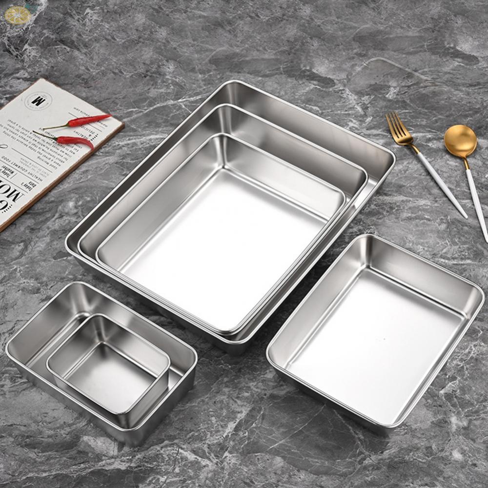 【VARSTR】Food Tray Kitchen Rectangular Serving Decoration Vegetable High Quality