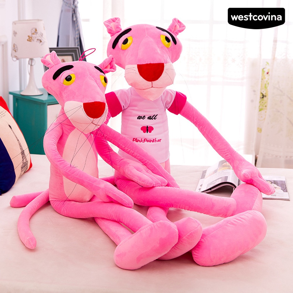 [COD]♋Đồ chơi nhồi bông Hình Chú Báo Hồng Hoạt Hình 60cm