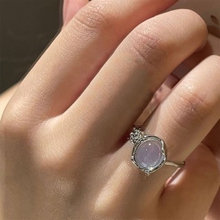 Nhẫn Mạ Vàng / Bạc 2K Đính Đá Opal Độc Đáo Phong Cách Boho