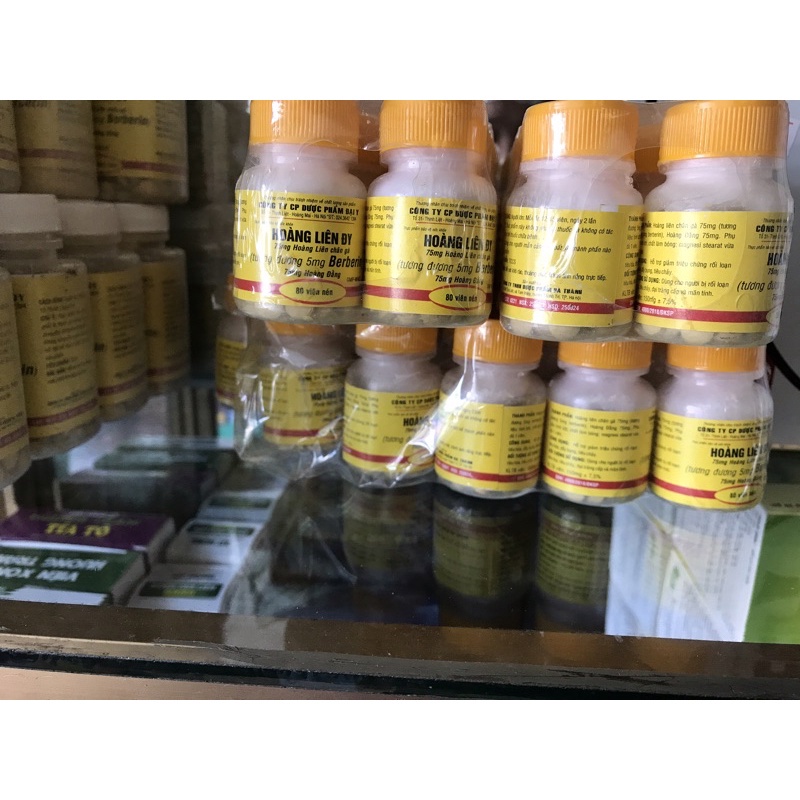 Đi ngoài đông y becberin hoàng liên đại y