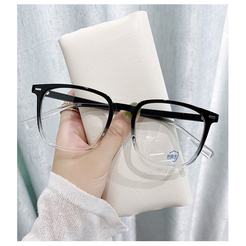 【-0°~-500°Mắt Kính Chống Ánh Sáng Xanh Phong Cách retro Thời Trang Cho Nam Nữ