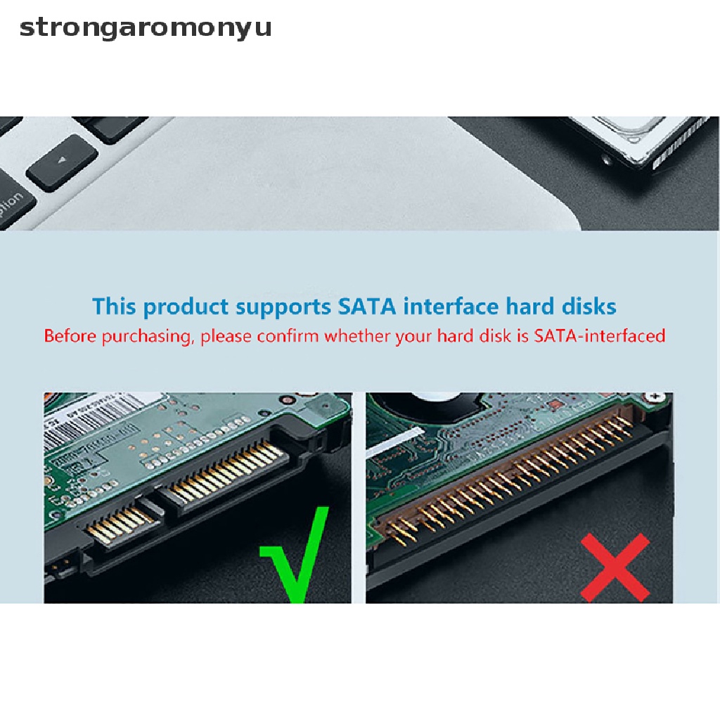 Bộ Chuyển Đổi Ổ Cứng Ngoài SATA Sang USB 3.0 2.0 / Type-C Cho 2.5 / 3.5 Inch HDD SDD