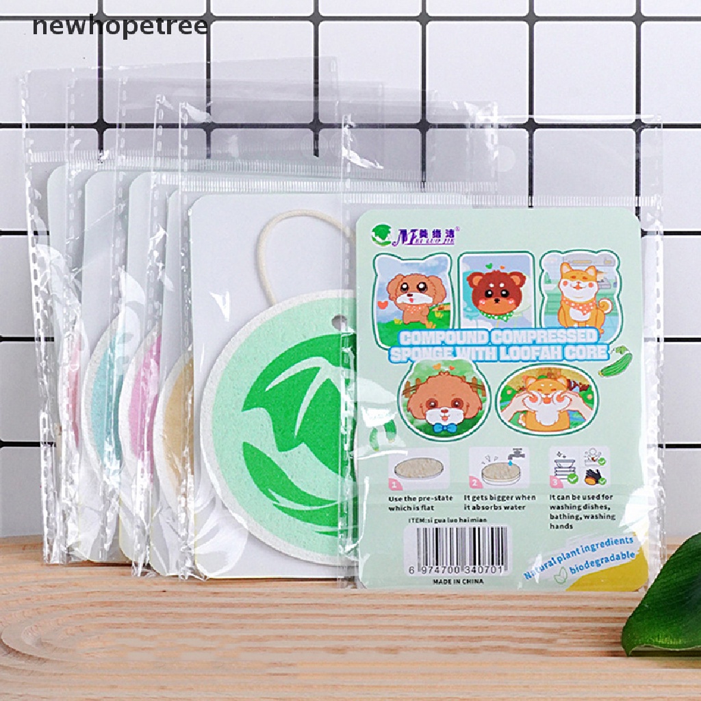 Miếng Bọt Biển Rửa Chén Bằng Bột Cotton Tiện Dụng Cho Nhà Bếp