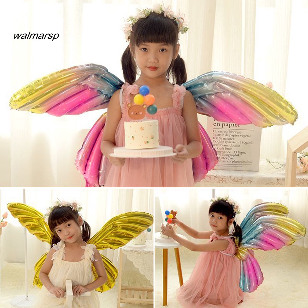 Bong Bóng Cánh Bướm Bằng Nhôm Bơm Hơi Không Rò Rỉ An Toàn Cho Bé