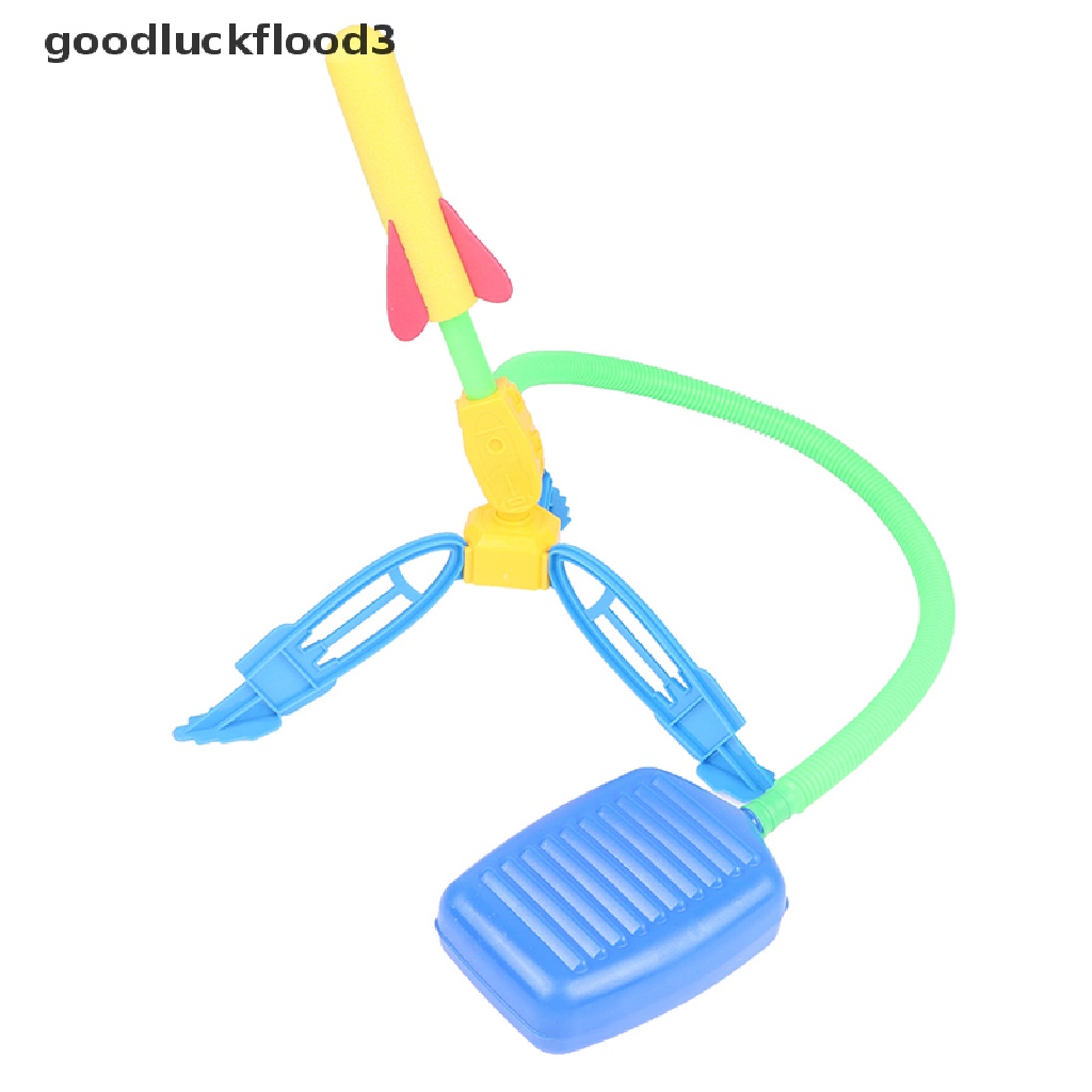 1 Bộ Đồ Chơi Bơm Hơi Hình Tên Lửa Có Bàn Đạp Cho Trẻ Em