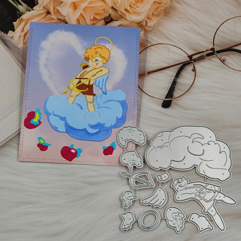 Khuôn Cắt Bằng Kim Loại Hình Trái Tim Xinh Xắn