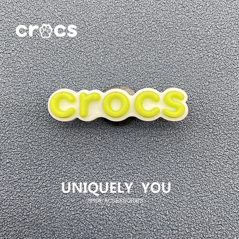 CROCS Logo Chữ Cái Tiếng Anh jibbitz Trang Trí Trên Cùng