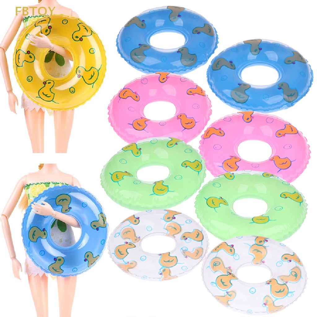 Set 2 Phao Bơi Trang Trí Hình Chú Vịt Dễ Thương