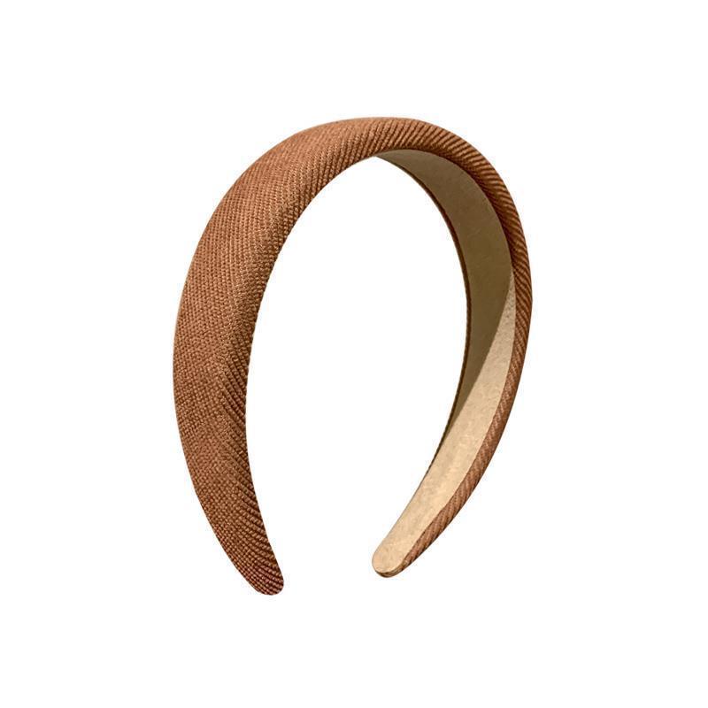 Băng Đô Cài Tóc Bản Rộng Họa Tiết Kẻ Sọc Phong Cách Retro Nhật Bản Đơn Giản Dễ Phối Đồ Rửa Mặt