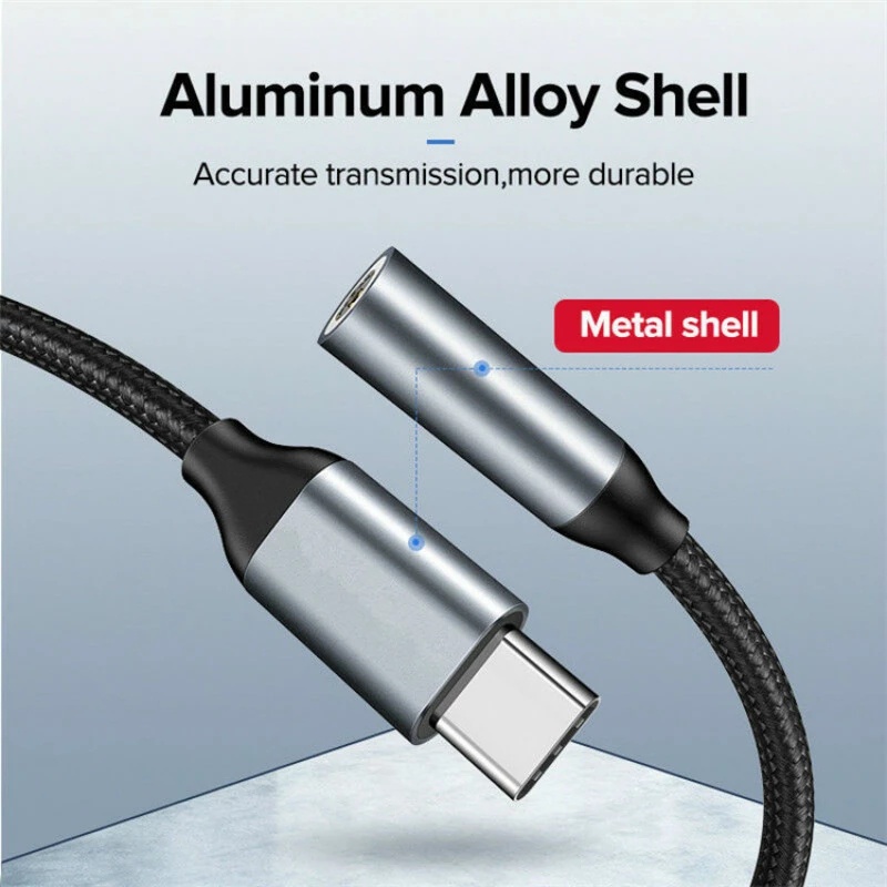 Cáp Chuyển Đổi Type c Sang Jack Tai Nghe 3.5mm Chuyên Dụng Cho Samsung / ipad