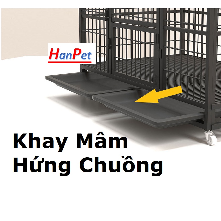 Mâm hứng Chuồng Lồng size nhỏ SD45 dạng Khay vệ sinh cho chó mèo hứng kít lồng chó mèo