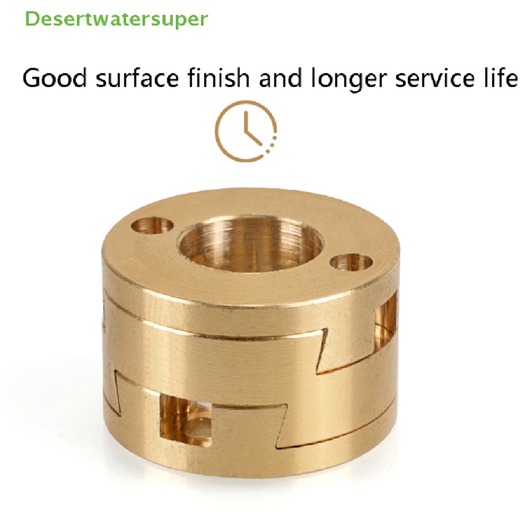 Khớp Nối DSVN T8 Z Trục Tròn Bằng Đồng Thau Cho Máy In 3D VzBoT T8 Z-axis