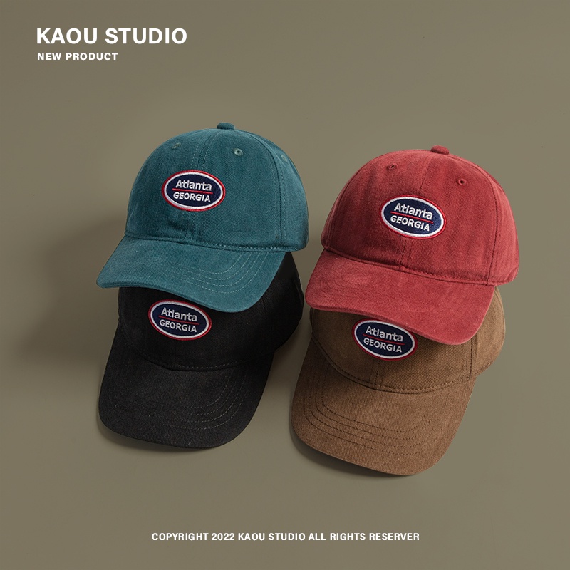 Mũ Lưỡi Trai Mềm Mại In Chữ Atlanta Thời Trang Cho Học Sinh