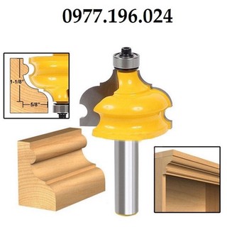 Mũi dao phay gỗ đánh chỉ nóc tủ cốt 12ly7 , Mũi soi phào chỉ tiện dụng