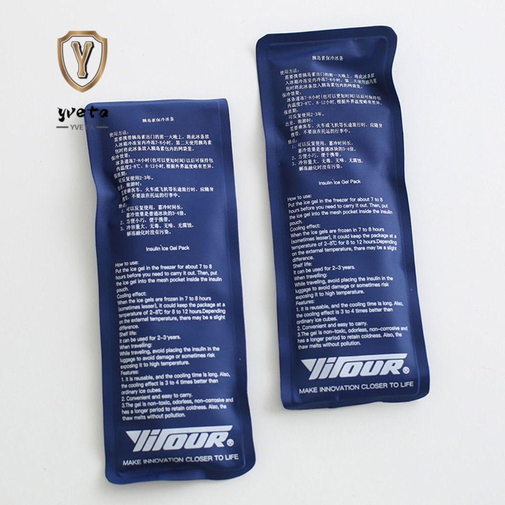 Túi Đá Giữ Lạnh YVETA 80g Insulin Có Thể Tái Sử Dụng