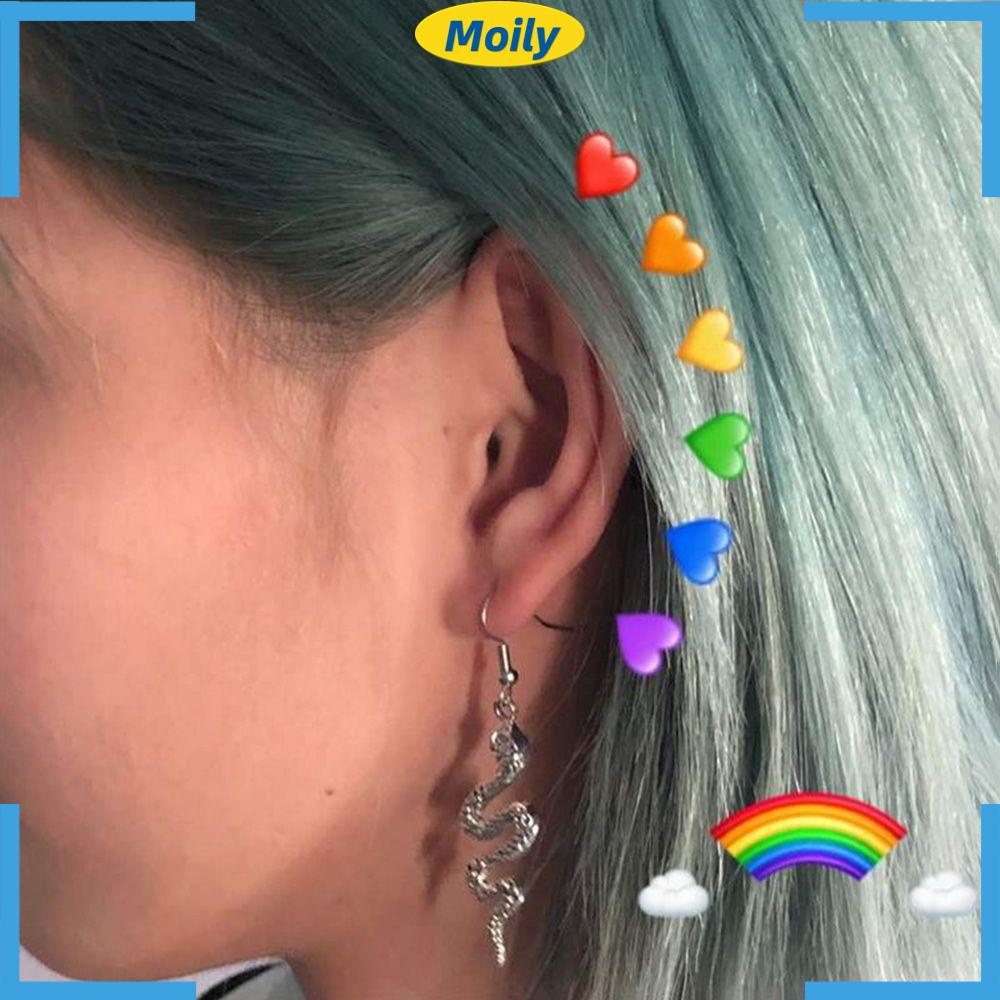 Khuyên tai dài hình rắn phong cách cổ điển thời trang cá tính cho nữ