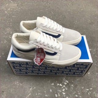 Giày Vans trắng xám sọc đen nam nữ G239 Gnar Sneaker