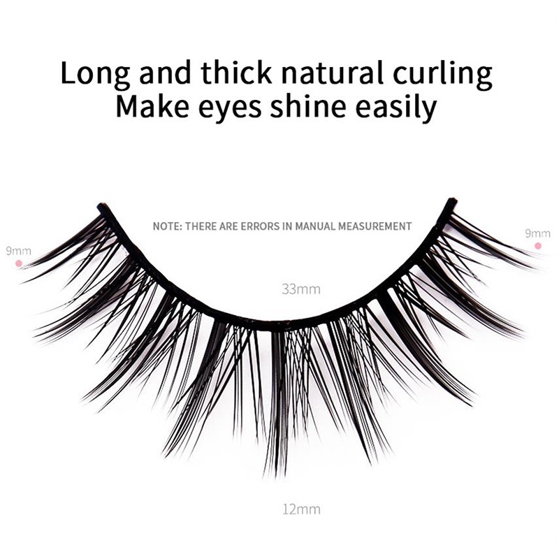 Set 5 Cặp Lông Mi Giả Dày 3D Hóa Trang Nhân Vật Lolita